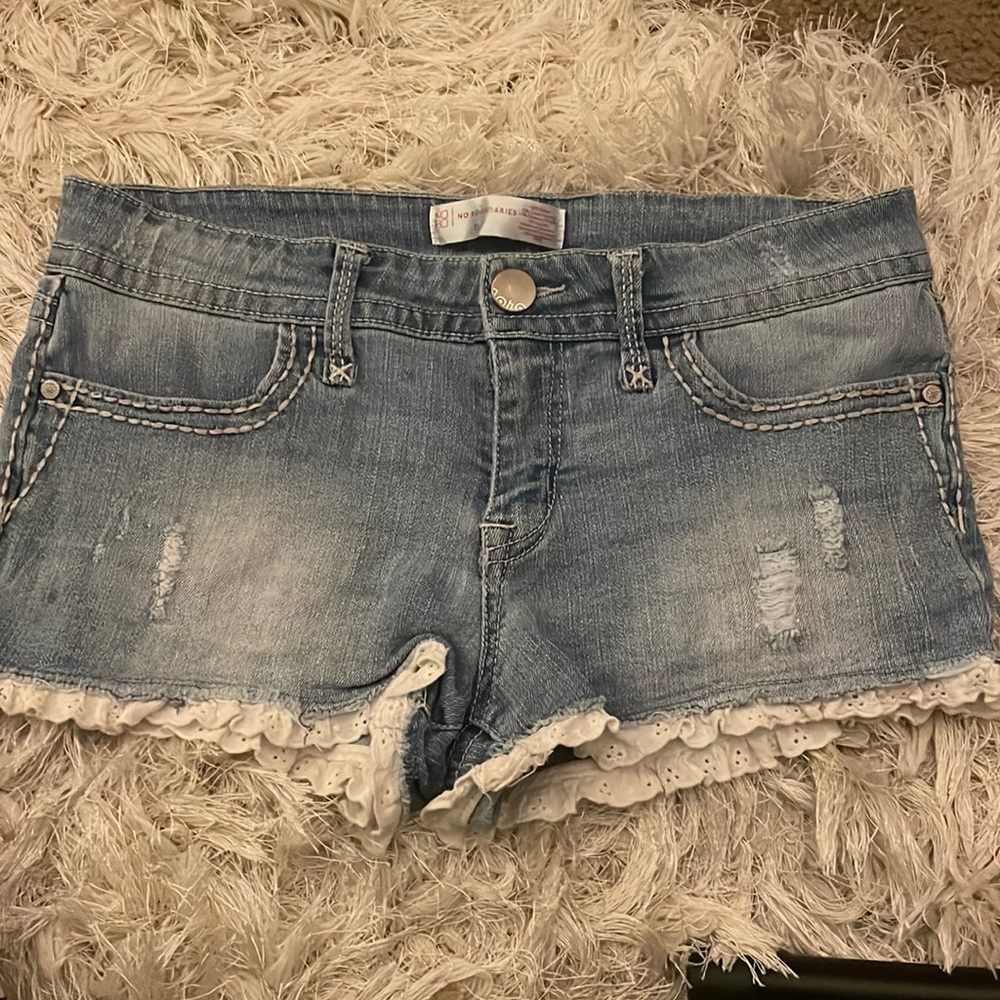 Jean shorts